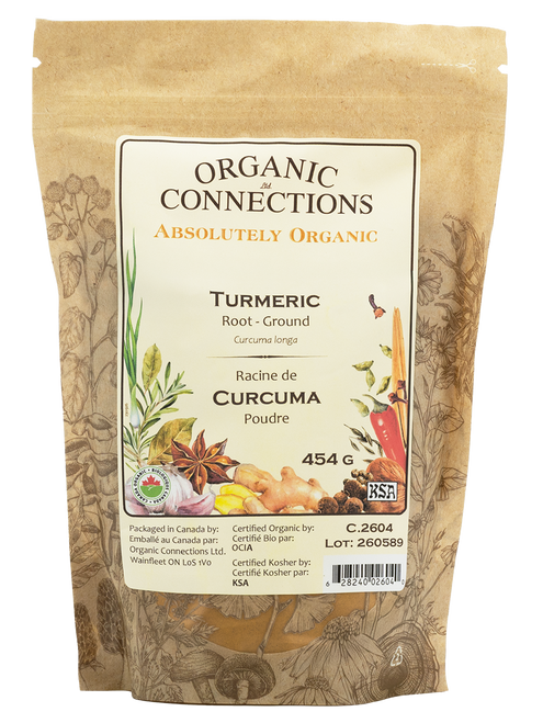 Turmeric Root Ground ~ Bulk ~ Organic ~ 454g