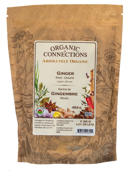 Ginger Powder ~ Bulk ~ Organic ~ 1 LB