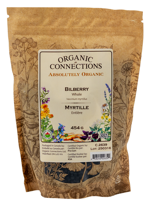 Bilberries Whole ~ Bulk ~ Organic ~ 1 LB