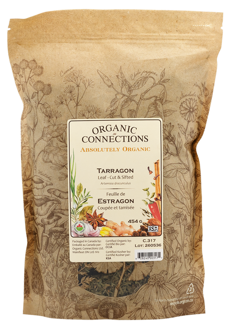 Tarragon Leaf Cut & Sifted ~ Bulk ~ Organic ~ 454g
