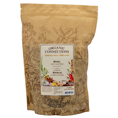 Basil Leaf C/S ~ Bulk ~ Organic ~ 1 LB