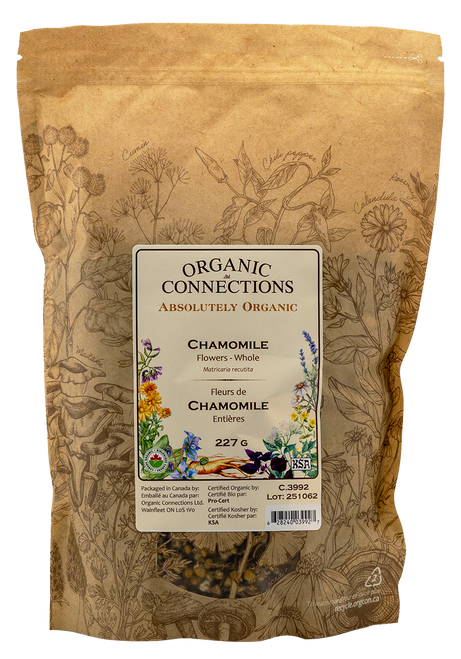 Chamomile Flower Whole ~ Bulk ~ Organic ~ 1/2 LB