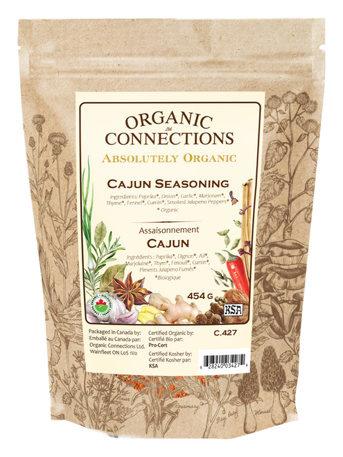 Cajun Seasoning Blend Fine ~ Bulk ~ Organic ~ 1 LB