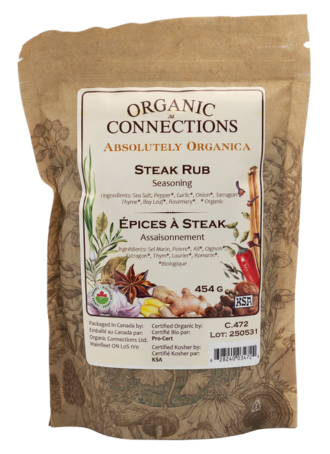 Steak & Chop Rub Blend ~ Bulk ~ Organic ~ 1 LB