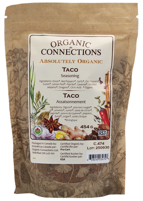Taco Seasoning Blend ~ Bulk ~ Organic ~ 1 LB
