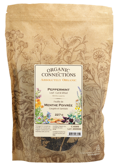 Peppermint Leaf Cut & Sifted ~ Bulk ~ Organic ~ 227g