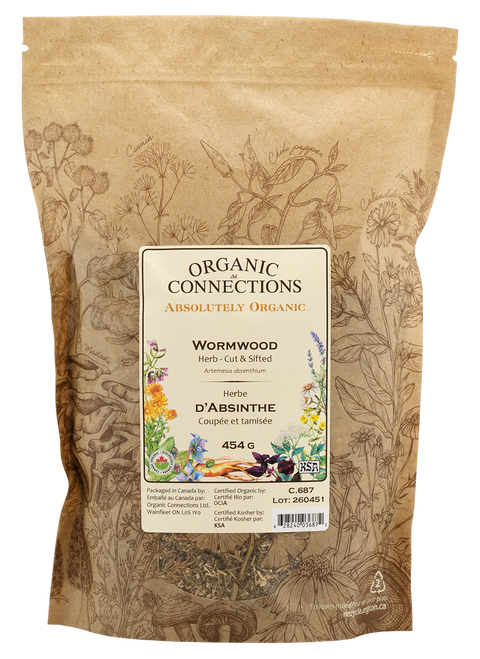 Wormwood Herb Cut & Sifted ~ Bulk ~ Organic ~ 454g
