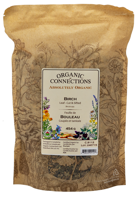 Birch Leaf C/S ~ Bulk ~ Organic ~ 1 LB