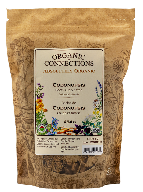Codonopsis Root C/S ~ Bulk ~ Organic ~ 1 LB
