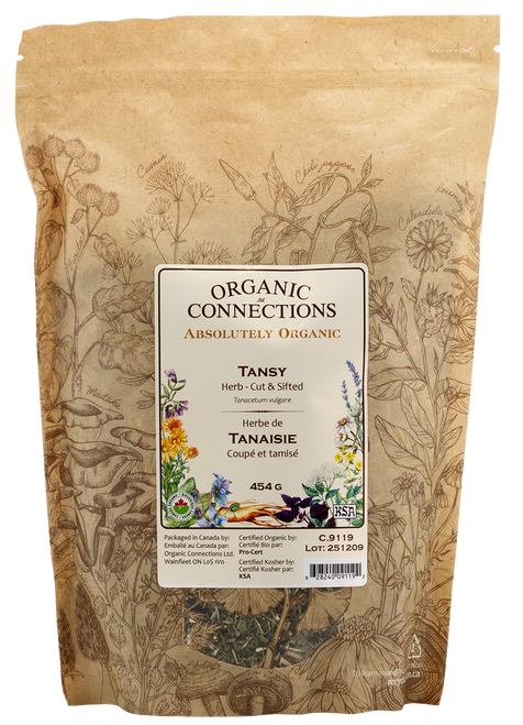 Tansy Herb Cut & Sifted ~ Bulk ~ Organic ~ 454g
