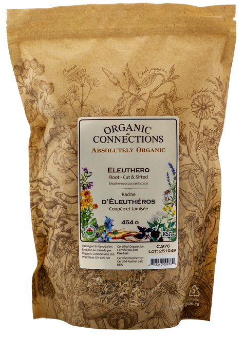 Eleuthero Root C/S ~ Bulk ~ Organic ~ 1lb