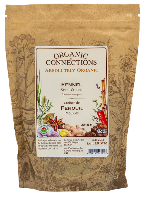Fennel Blonde Seed Powder ~ Bulk ~ Organic ~ 1 LB