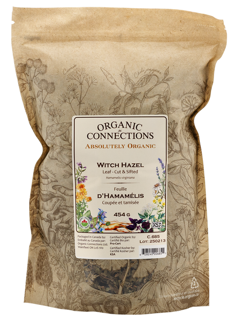 Witch Hazel Leaf Cut & Sifted ~ Bulk ~ Organic ~ 454g
