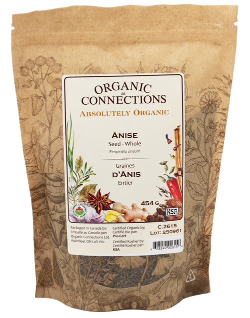 Anise Seed Whole ~ Bulk ~ Organic ~ 1 LB