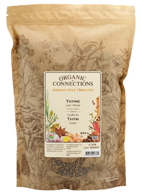 Thyme Leaf Whole ~ Bulk ~ Organic ~ 454g
