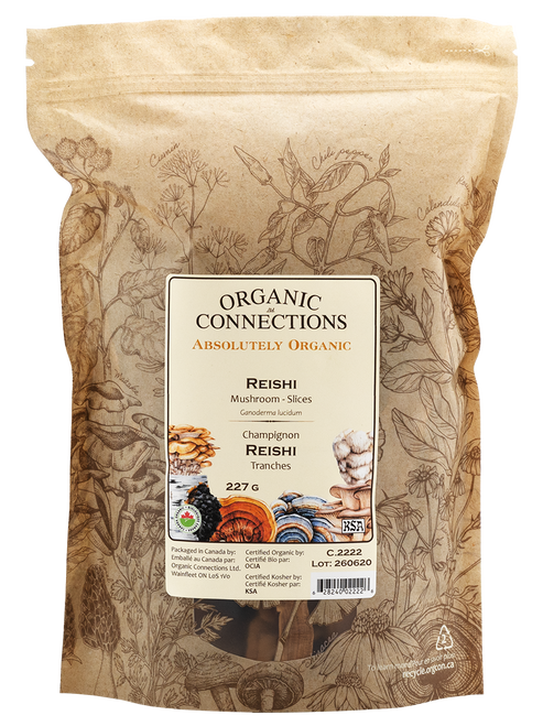 Reishi Mushroom Slices ~ Bulk ~ Organic ~ 227g