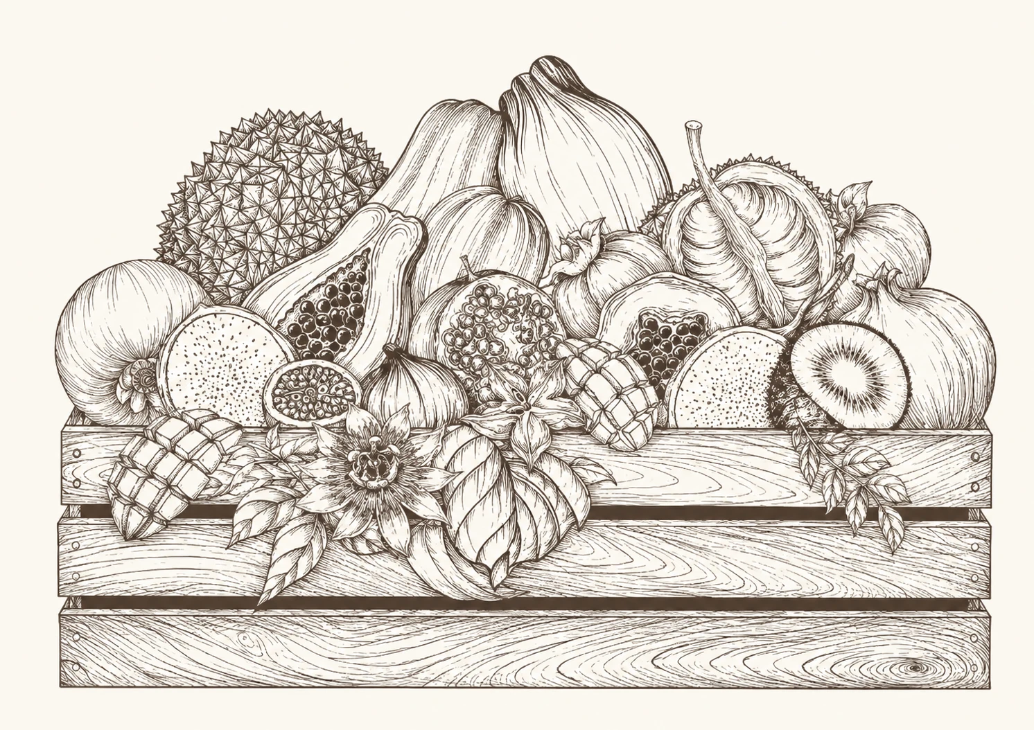 Basket of Fruit