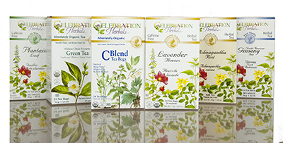 Celebration Herbals Tea Packaging