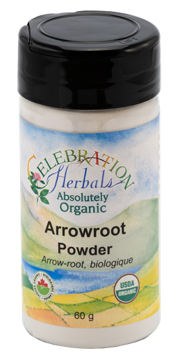 Arrowroot Powder ~ Bottled Spice ~ Organic ~ 60 g