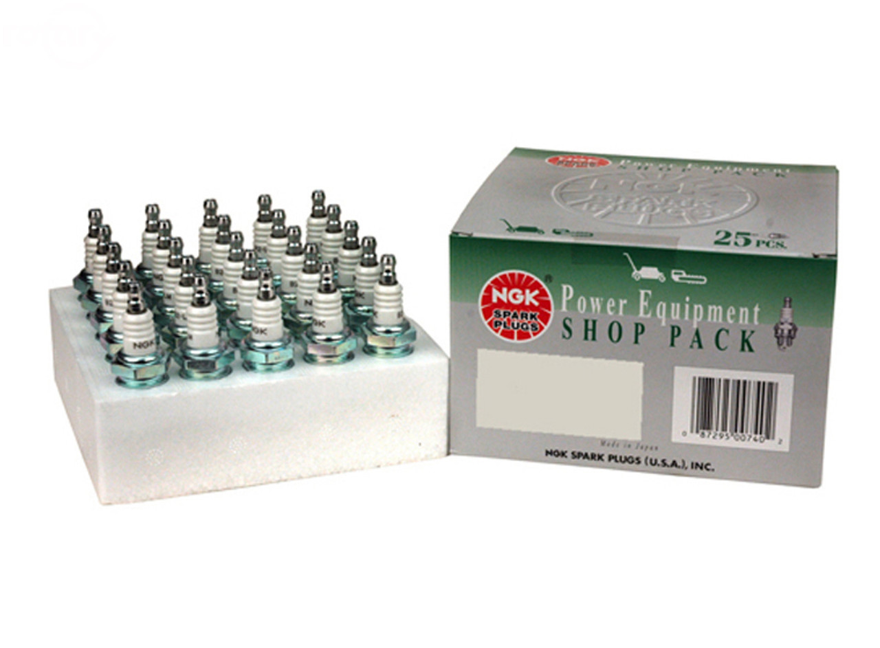 25 SPARK PLUGS NGK BMR6A (SHOP PACK)