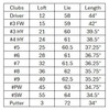 Hogan Golf FW-817 Ladies Right Graphite Golf Clubs Set