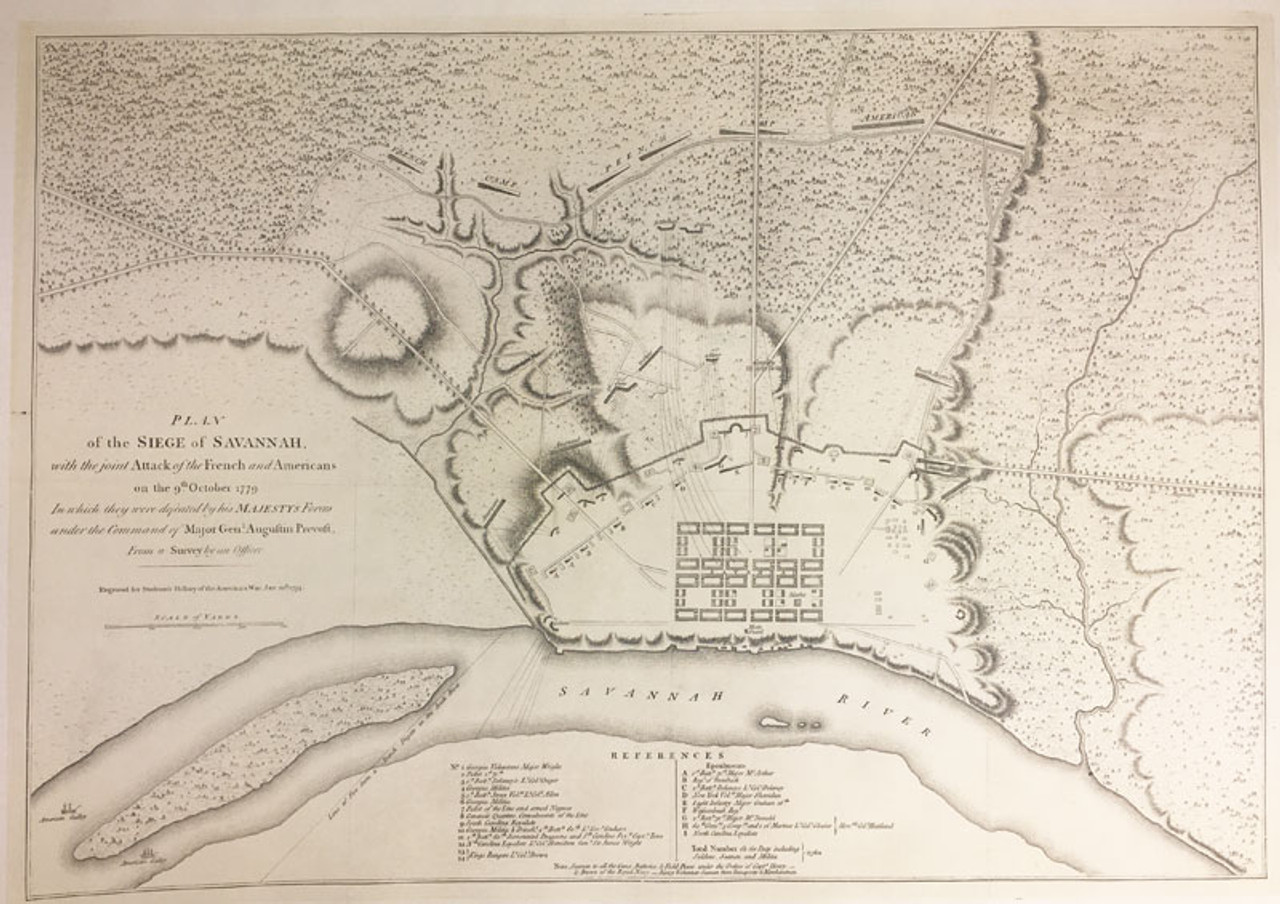 Plan of the Siege of Savannah et al