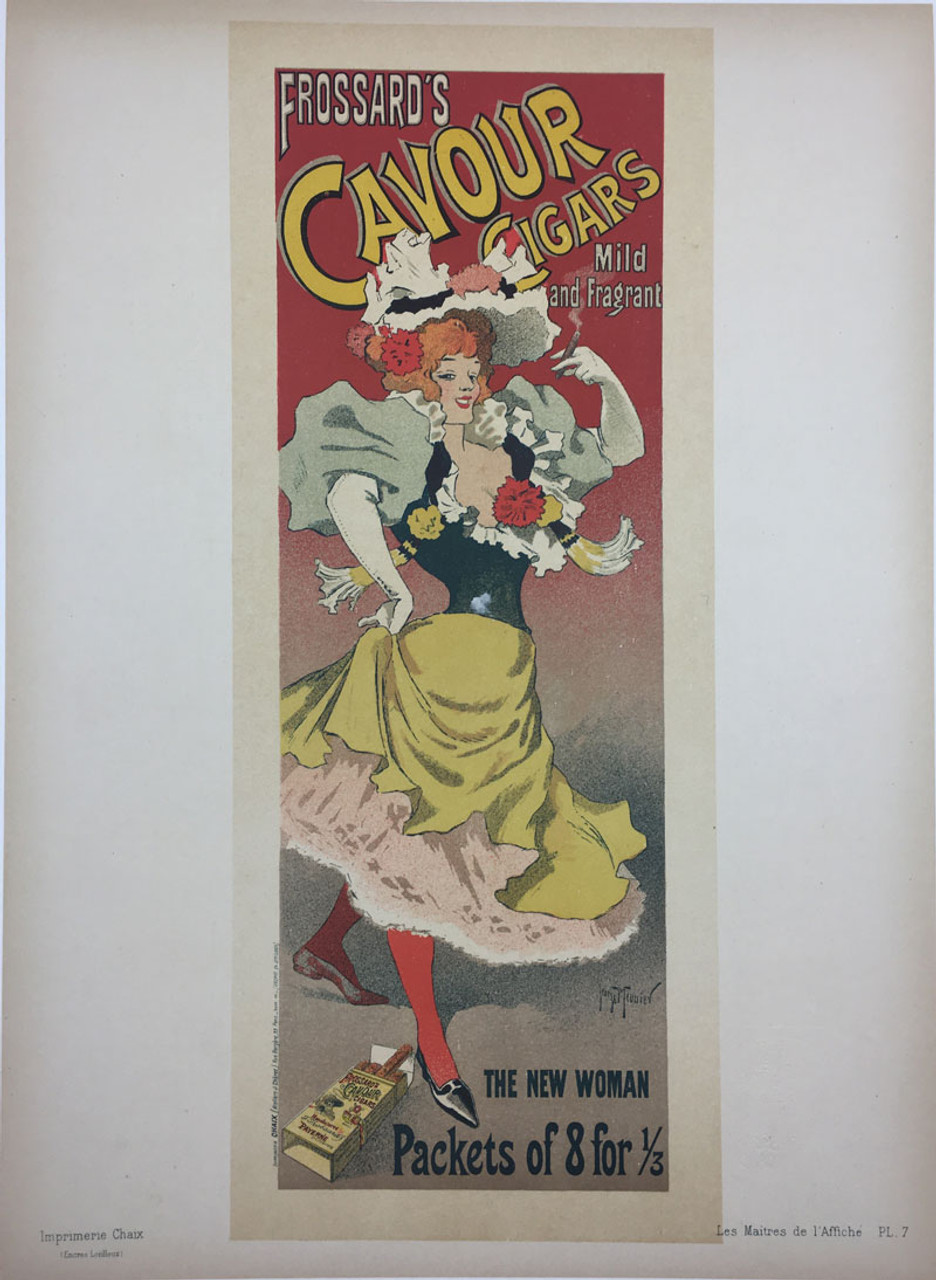 Maitres de L'Affiche Plate 7 - Frossard's Cavour Cigars