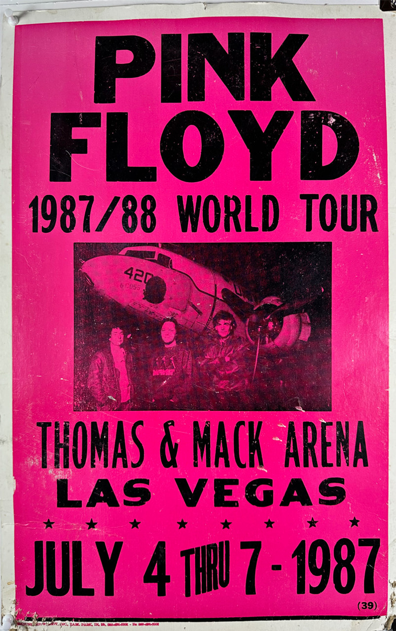 Pink Floyd 1987/88 World Tour Las Vegas