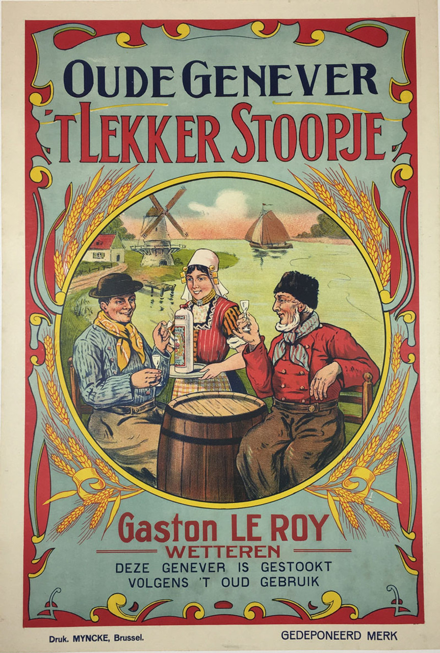 Oude Genever Tlekker Stoopje