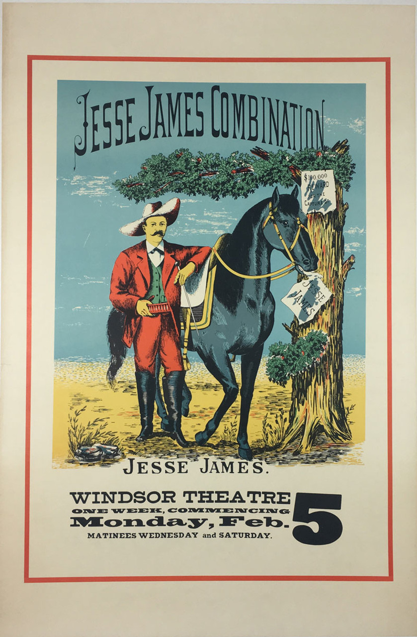 Jesse James Play Theater Ad