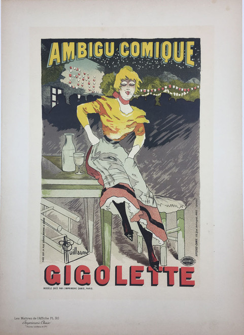 Maitres de L'Affiche Plate 30 - Ambigu Comqiue