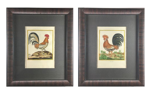 Pair of Roosters