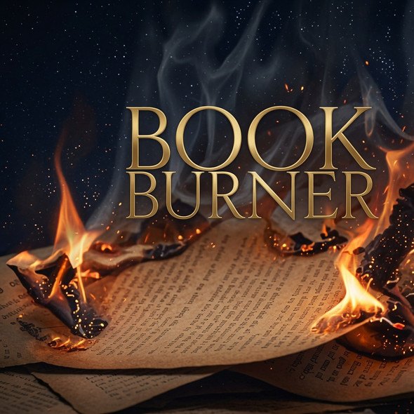 Book Burner Fahrenheit 451 Dark Roast