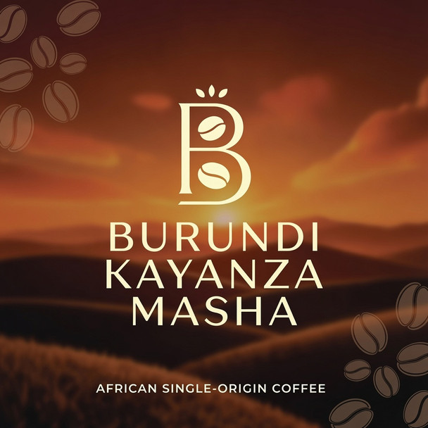 Bright and joyful Burundi single-origin coffee with sweet notes of dried apple, lime, cane sugar, and orange. This clean, citrusy medium-light roast (Level 3) delivers a refreshing cup full of flavor. Burundi Kayanza Masha from Old Crown Coffee.