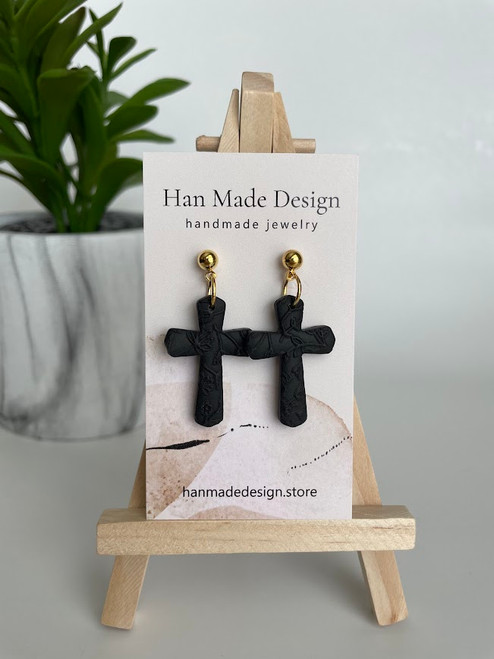 Cross (Floral Embossed)