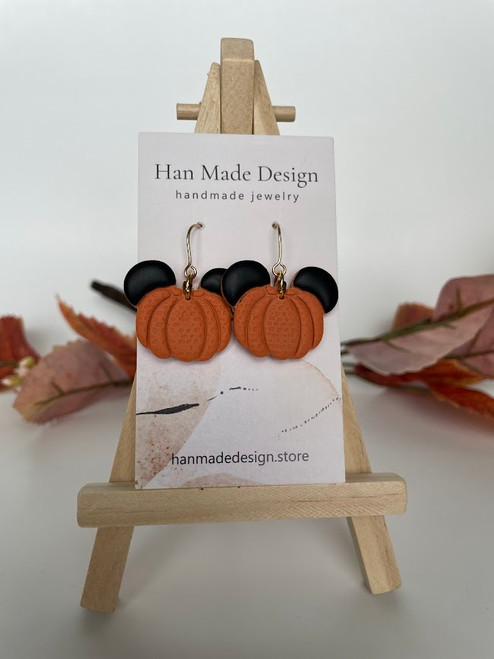 Mouse Pumpkin Dangles Mouse Pumpkin Dangles