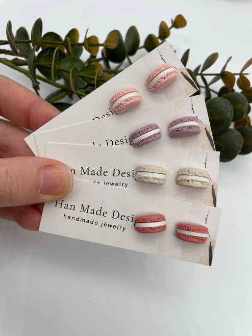 Macaron Studs