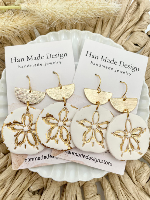 Sand Dollar Dangles