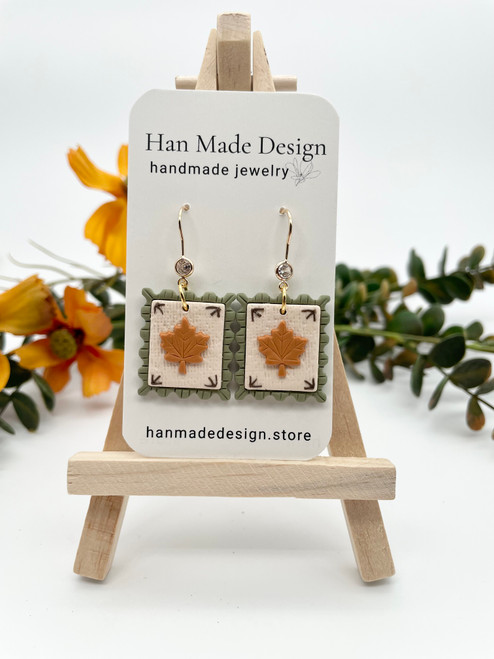 Leaf Stamp Dangle (PRE-ORDER)