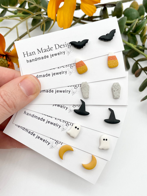 Fall + Halloween Studs 3 (PRE-ORDER)