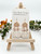 Neutral Plaid Pumpkin Stack (PRE-ORDER)