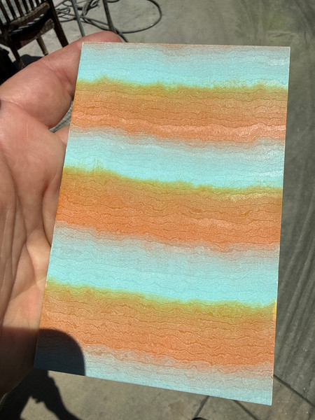 Orange/Brittany Xcut CamoQuartz