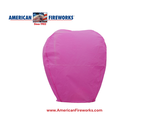 Sky Lantern - Pink