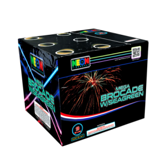 Mega Brocade with Seagreen