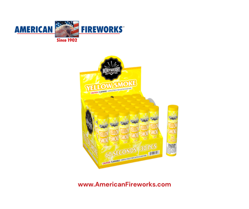HW Color Smoke Tube - Yellow -(Single)