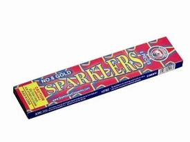 8" Gold Sparklers