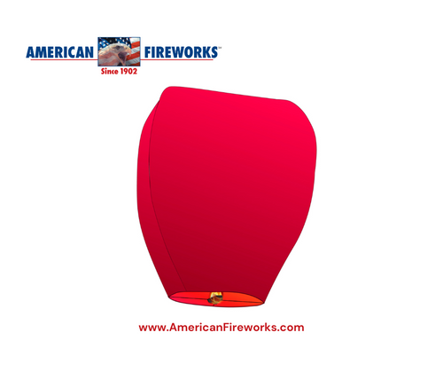 Sky Lantern - Red