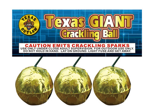 Texas Giant Crackling Balls
