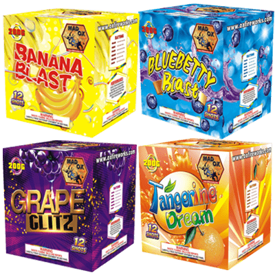 Fruit Punch Aerial Assortment - Mad Ox Fireworks