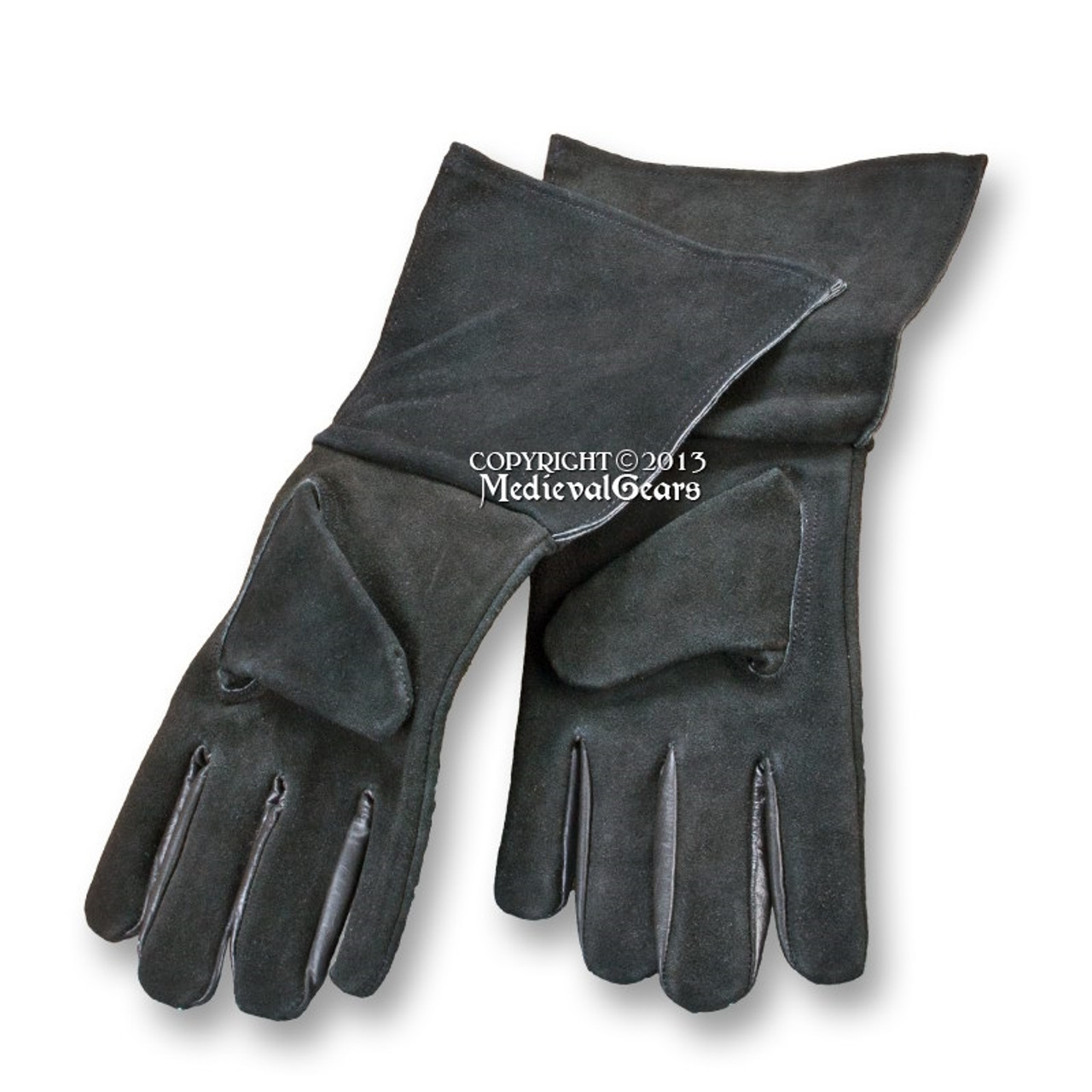 suede leather gloves